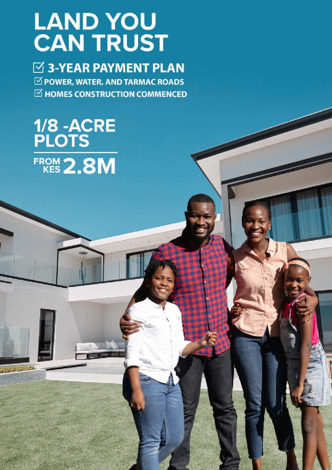  Prime 50x100 Plots for Sale in Ruiru Near Tatu City – From Ksh 2.8M